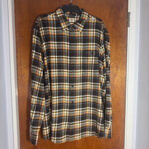 FAHERTY BRAND Plaid organic cotton shirt